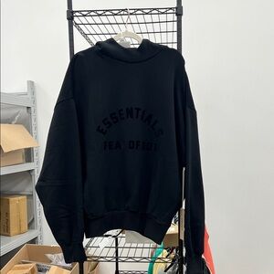 Essentials Black Sweatshirt